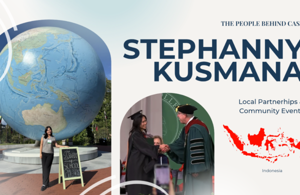 Stephanny of CASA’s vendor relations team, featured in The People Behind CASA series sharing her journey from Indonesia to building a life and community in Boston.